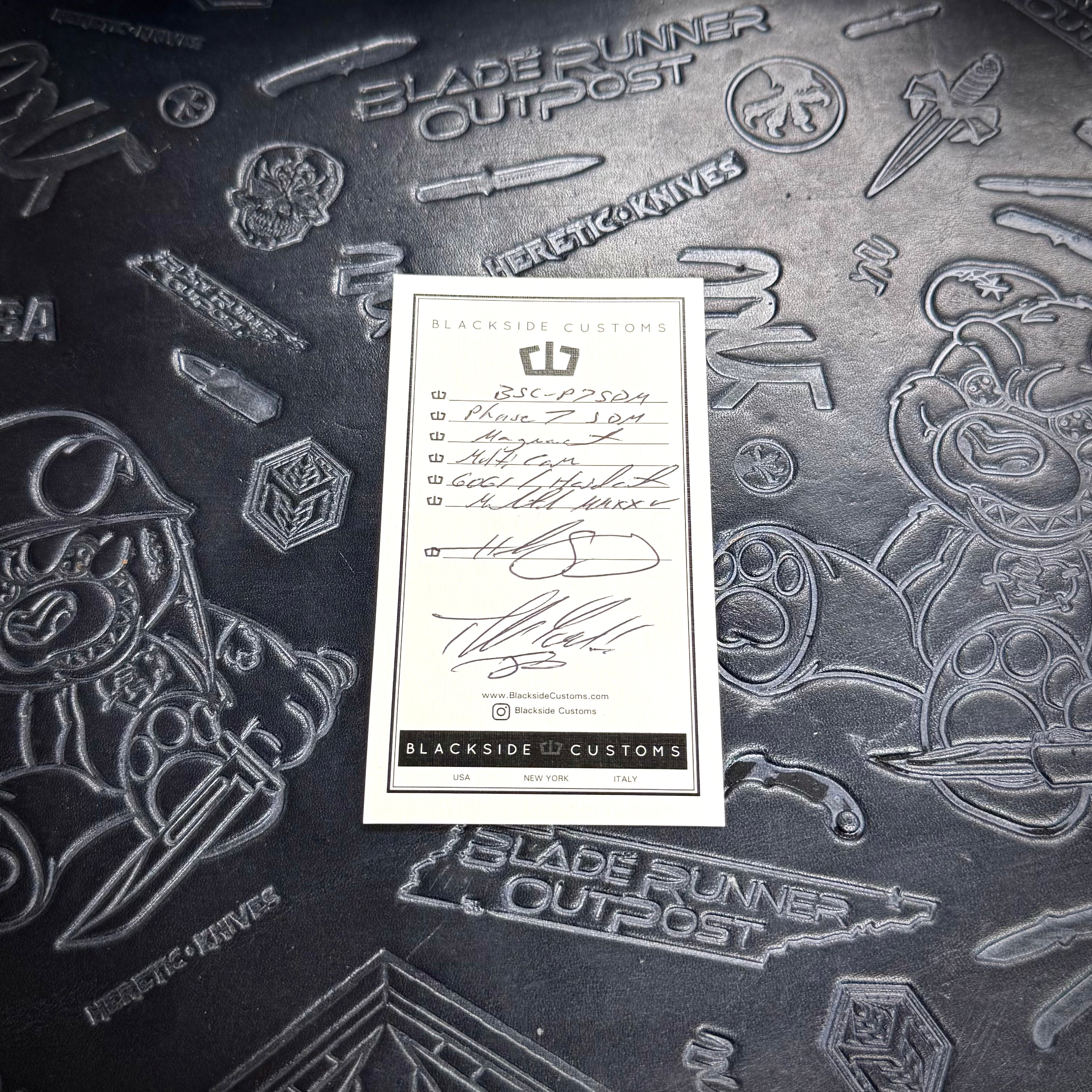 Blackside Customs - Phase 7 SDM - Multicam Magnacut - 6061 Hard Coat aluminum