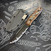 Blackside Customs x Starlingear - Plan B - Sumi Finish Magnacut - Copper scales - 1 of a kind