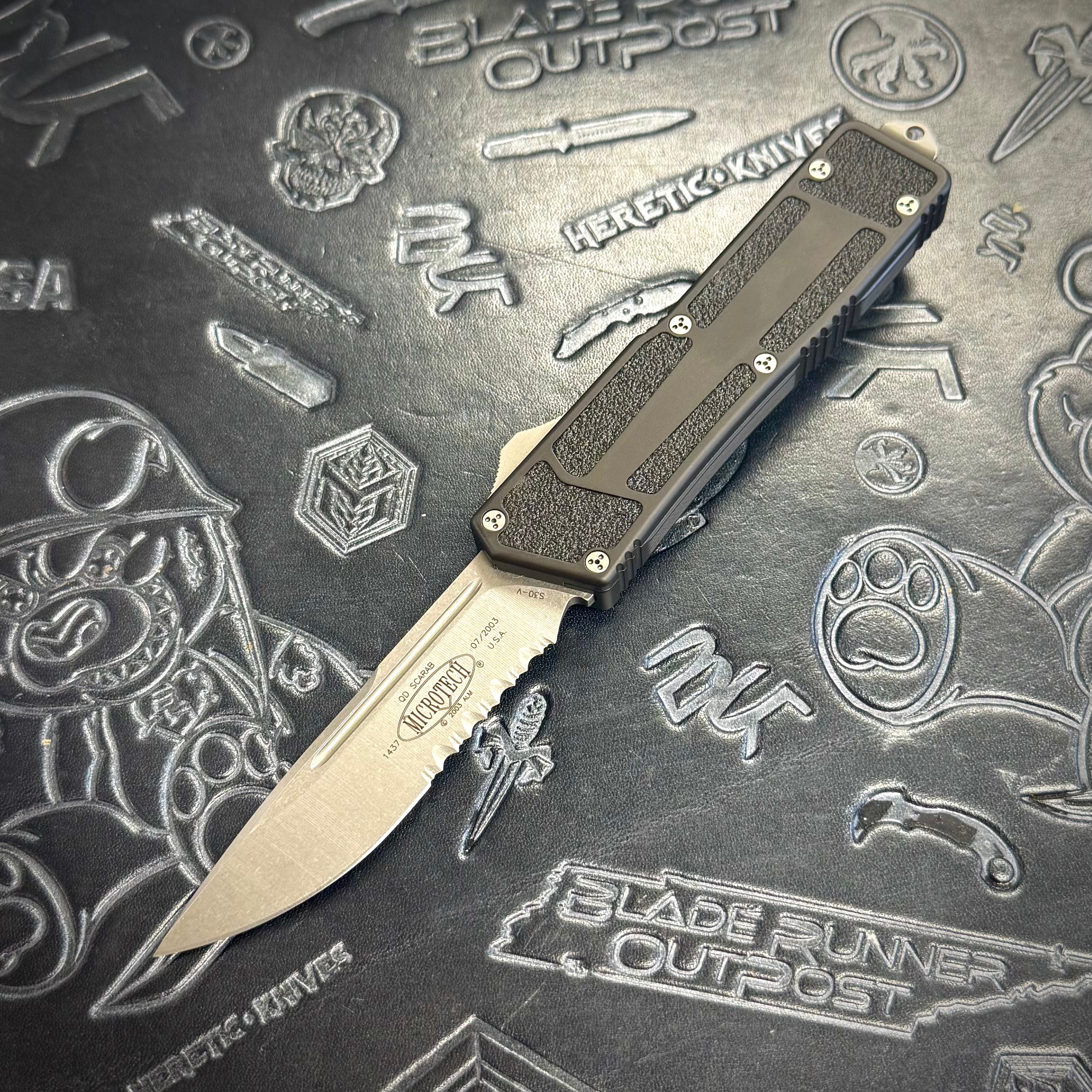 Microtech - Vintage QD Scarab - Stonewash P/S - Vero Era 07/2003