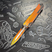 Heretic Manticore X - Double Edge Orange Cel Shade - H032F-CS-OG