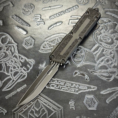 Microtech Scarab 2 Gen3 - Black - Black Tactical D/E-S - Scarab II Gen III - 1180-1 T