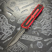 Microtech Scarab 2 Gen3 - Red - Black Tactical D/E-S - Scarab II Gen III - 1180-1 RD