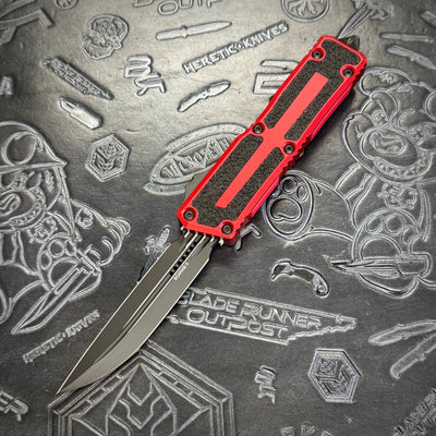 Microtech Scarab 2 Gen3 - Red - Black Tactical D/E-S - Scarab II Gen III - 1180-1 RD