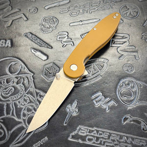 American Bladeworks Model 1 V7 - Brown G10 - Magnacut