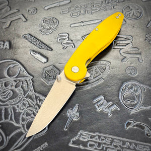American Bladeworks Model 1 V7 - Yellow G10 - Magnacut