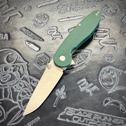American Bladeworks Model 1 V7 - Hunter Green G10 - Magnacut