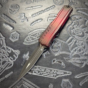 Microtech Cypher II Signature Series - Red X-51 - Standard