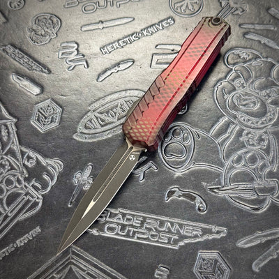 Microtech Cypher II Signature Series - Red X-51 - Standard