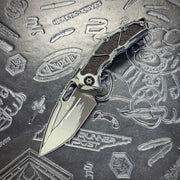 Heretic Medusa Manual Tanto - Stealth Gray Cel-Shading H009-CS-GRY