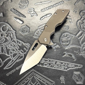 Attn2Detail Mk.1 Medium Custom Shop - Hissatsu Rising Grind - Bronze Ano M16 Grip - Satin Magnacut