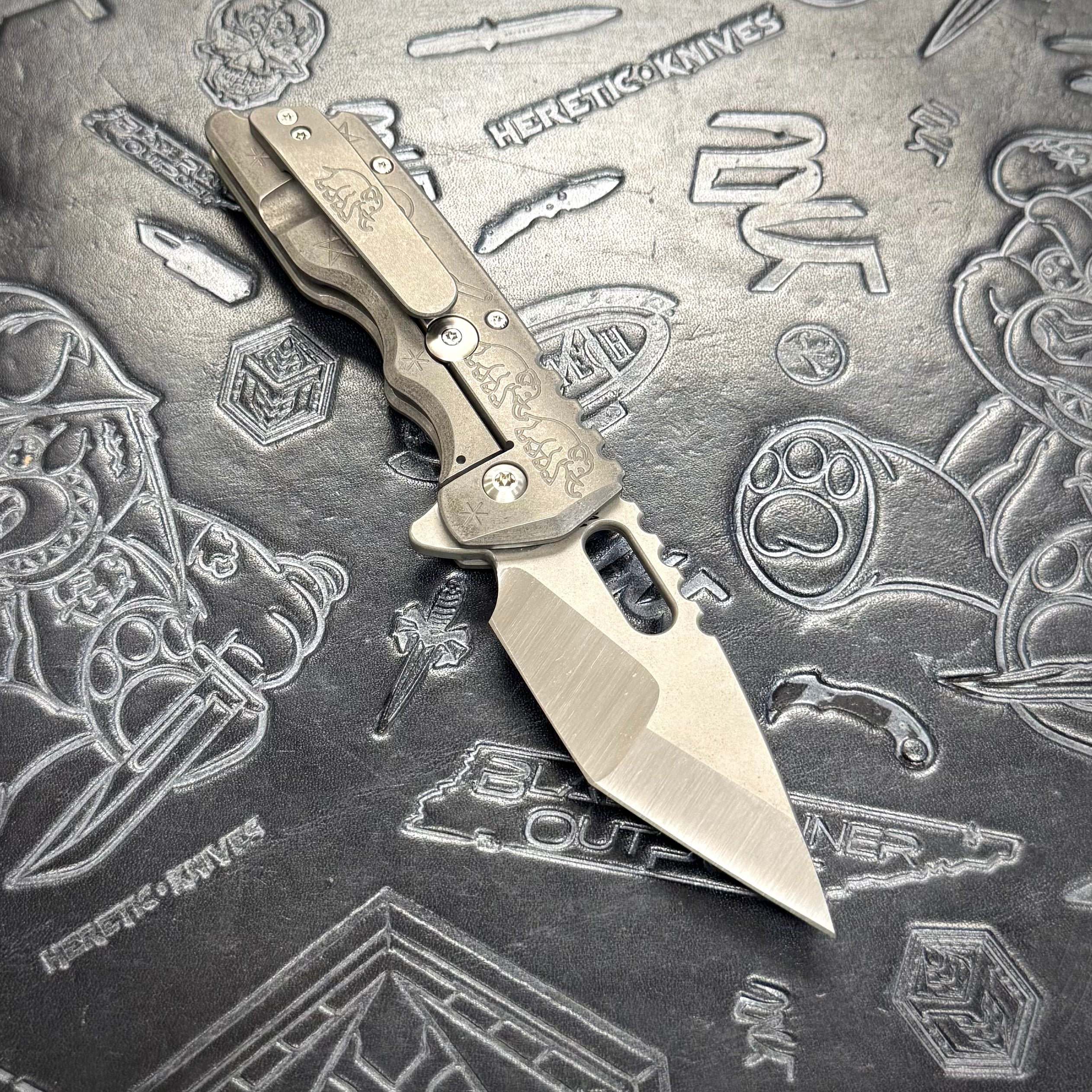 Attn2Detail Mercantile Mk.2 Medium Custom Shop - Hissatsu Compound Grind - Stonewash Contoured Sailor Jerry - Satin Magnacut