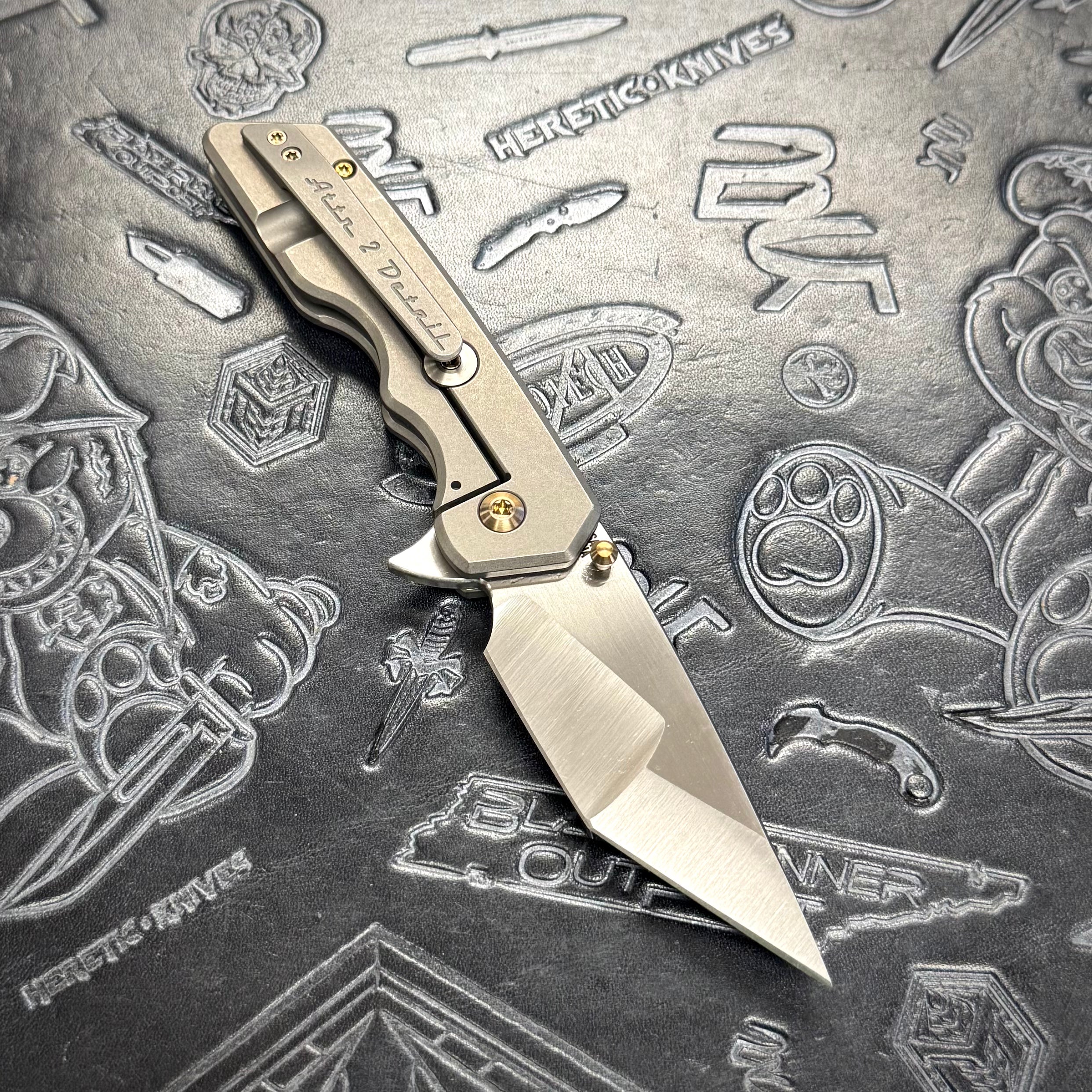 Attn2Detail Mercantile Mk.3 Medium Custom Shop - Hissatsu Compound Grind - Stonewash Speedholes - Satin Magnacut