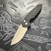 Blackside Customs - Bad Idea auto Prototype - 6061 Aluminum w/ Type 3 Hardcoat - Titanium Hardware - Grey Matter PSB27