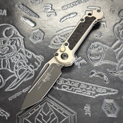 Microtech LUDT Gen III - Natural Clear - Tactical Tanto 1136-1 NC