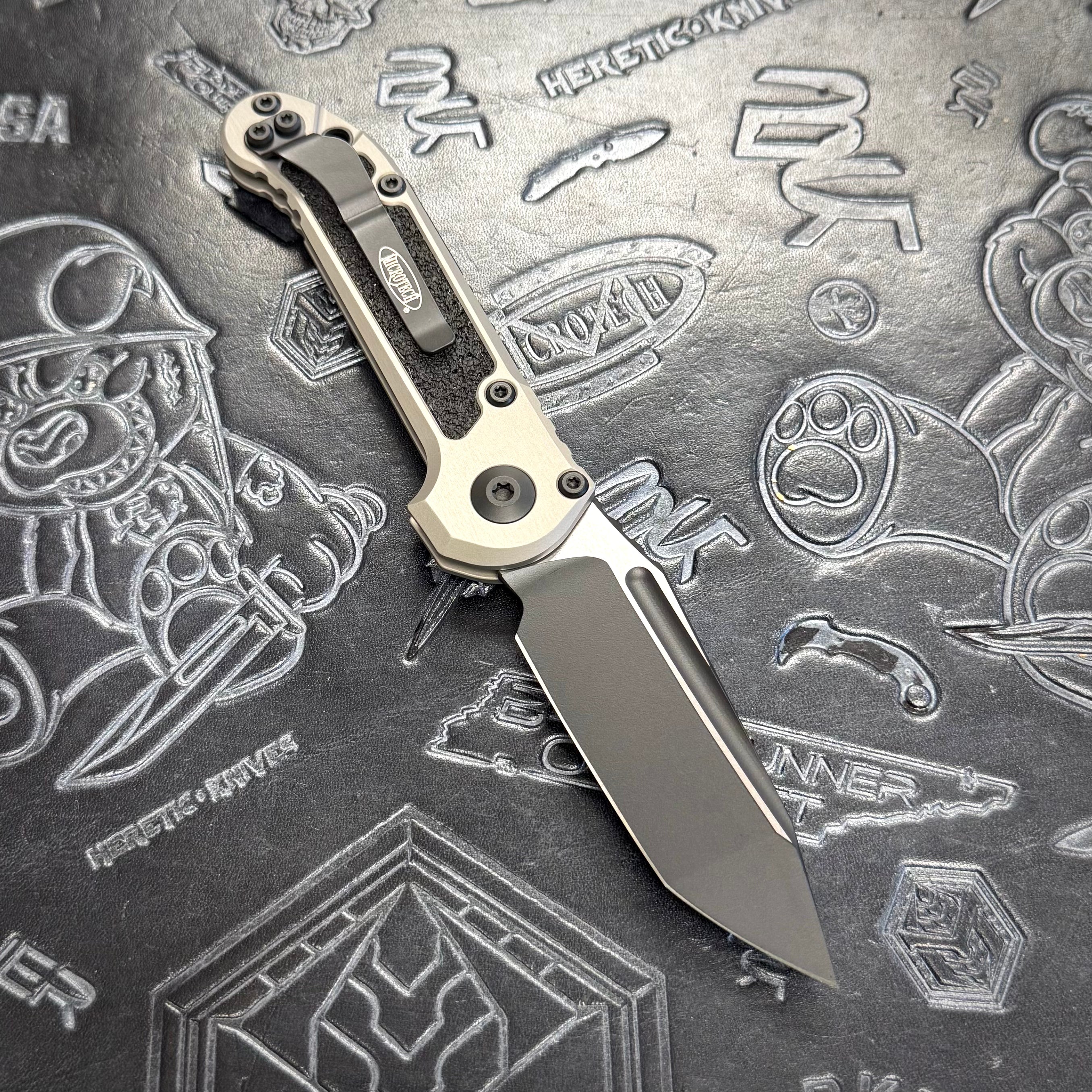 Microtech LUDT Gen III - Natural Clear - Tactical Tanto 1136-1 NC