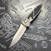 Microtech Socom Elite Auto - Natural Clear - Apocalyptic S/E 160A-10 APNC