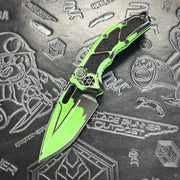 Heretic Medusa V3 Auto - Tanto Toxic Green Cel Shade - H011-CS-TX