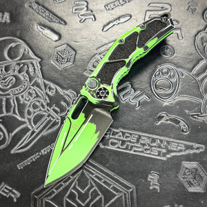Heretic Medusa V3 Auto - Tanto Toxic Green Cel Shade - H011-CS-TX