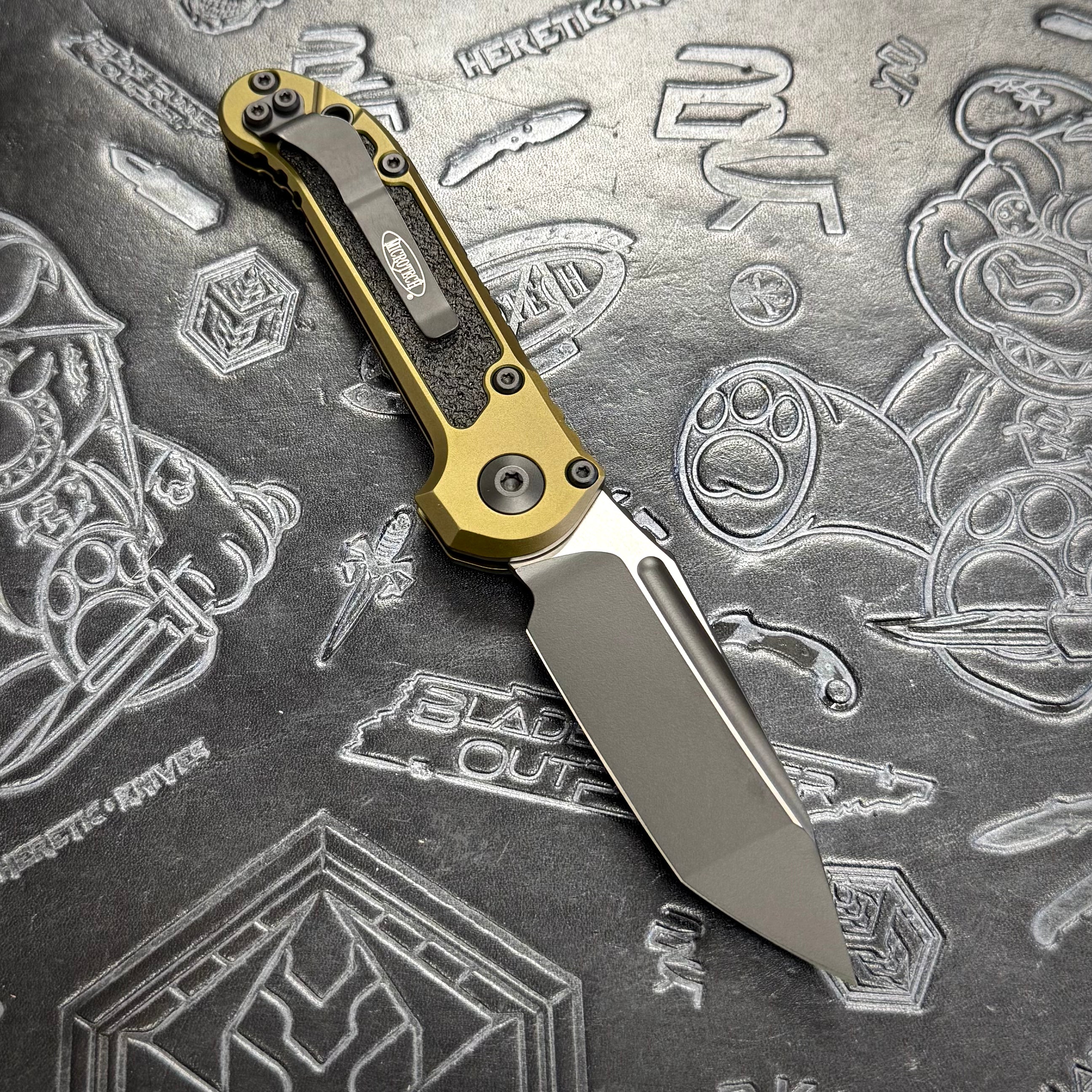 Microtech LUDT Gen III - OD Green - Tactical Tanto 1136-1 OD