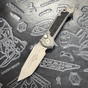 Microtech LUDT Gen III - Natural Clear - Apocalyptic Tanto 1136-10 APNC