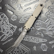 Microtech Ultratech ZBP - Natural Clear - Tactical Tanto 1123-1 NC