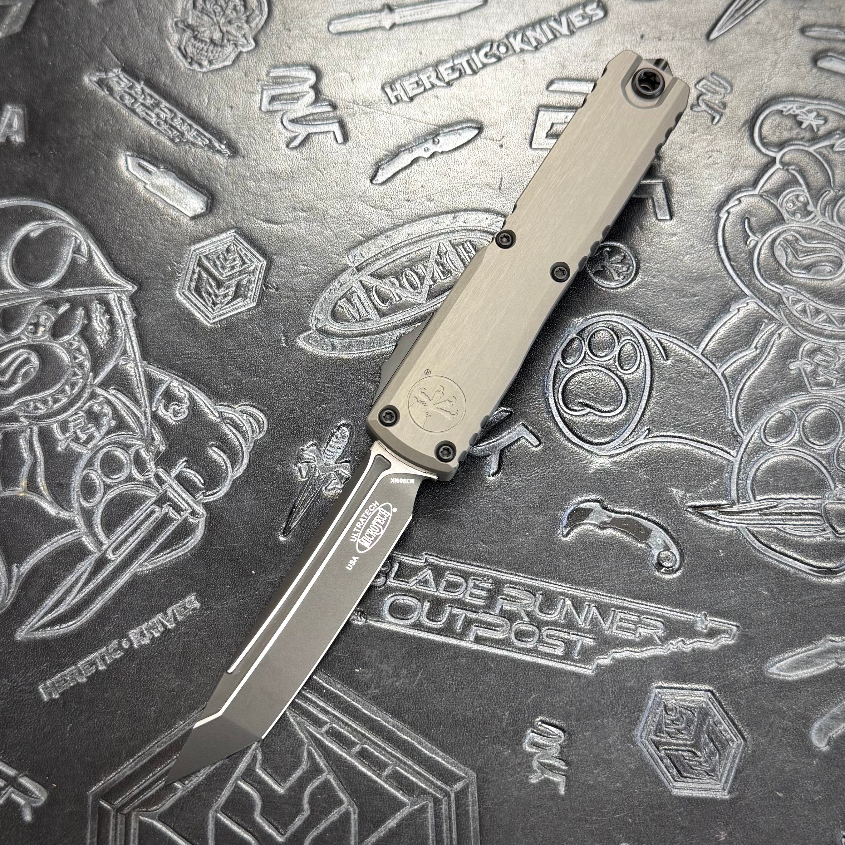 Microtech Ultratech ZBP - Natural Clear - Tactical Tanto 1123-1 NC