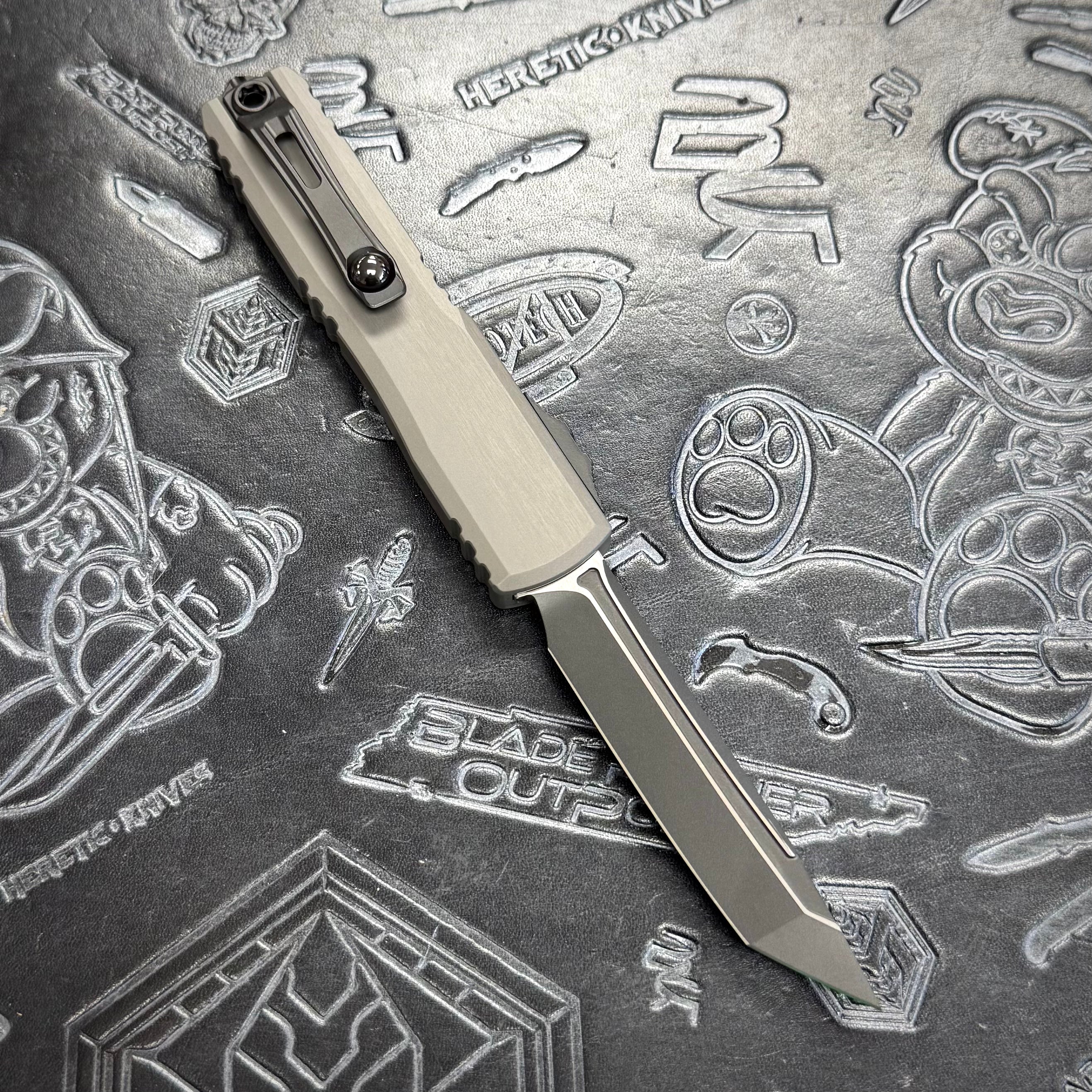 Microtech Ultratech ZBP - Natural Clear - Tactical Tanto 1123-1 NC