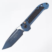Microtech LUDT - Weathered Blue - Tanto M390MK - L.U.D.T Gen 3 III 1136-1 WBL