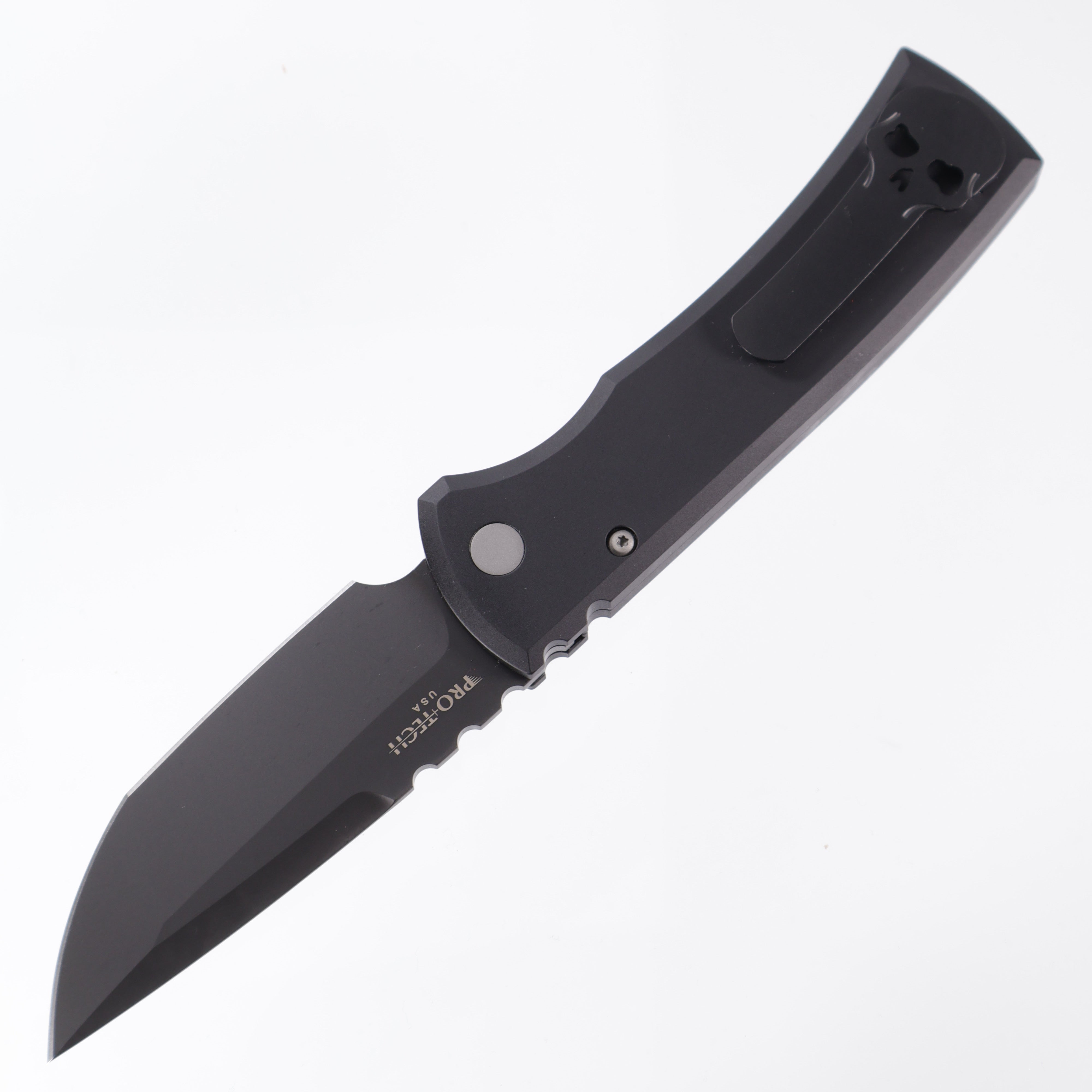 Protech x Chaves Redencion 229 - Black Aluminum - DLC S35VN - CK-1A10-2G3F-6D1