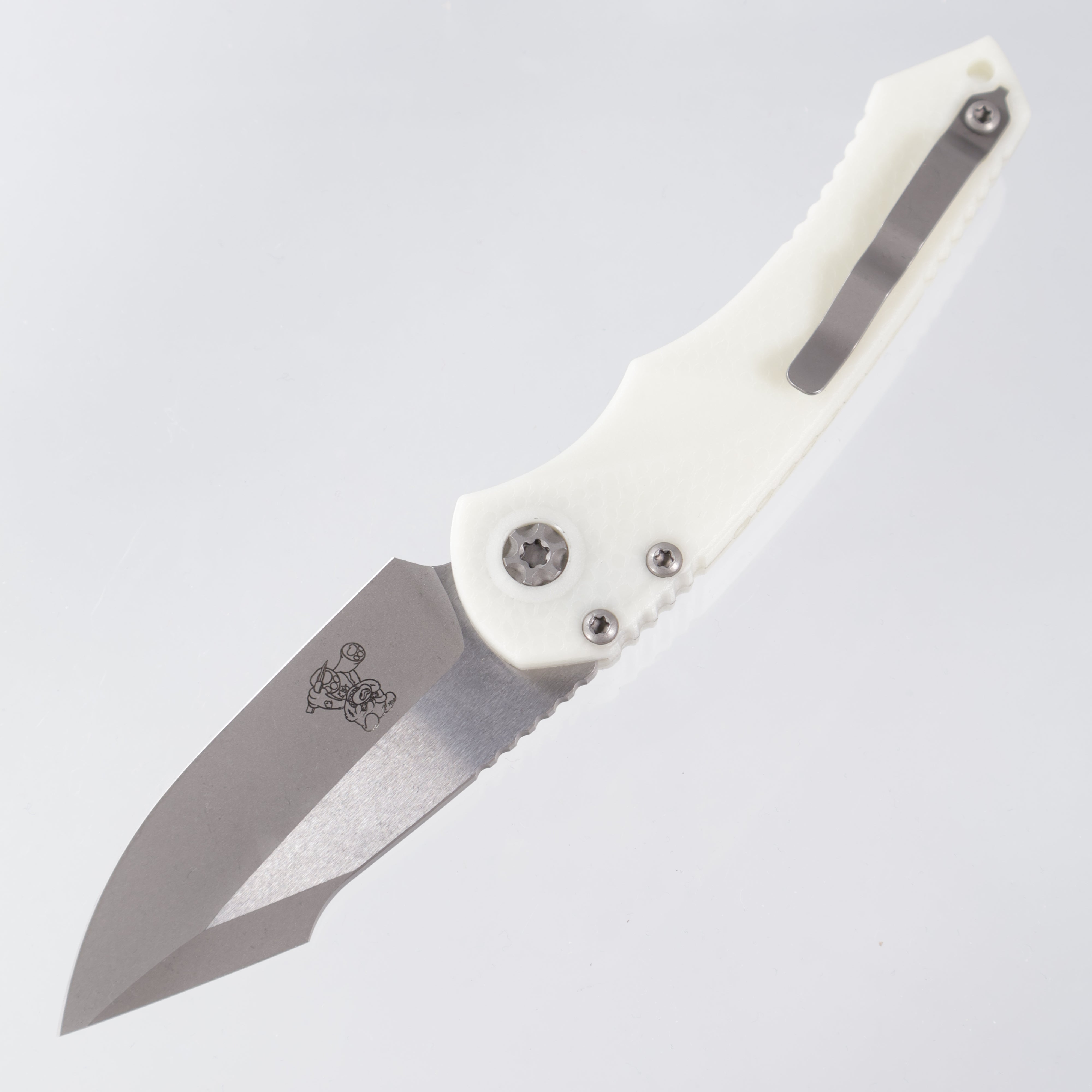 Heretic Mini Pariah Auto - BROP Exclusive - Glow In The Dark Polymer - Battleworn Magnacut Harpoon - H054-5A-GLO