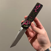 Chaves Dissident - 80s Camo Carbon Top - Black Aluminum Chassis - Stonewash Tanto