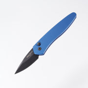Protech Half-Breed - Blue Aluminum - DLC S35VN - 3607-BLUE