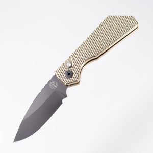 Protech Strider PT+ PT236 - AlBronze Textured Handle - DLC Magnacut