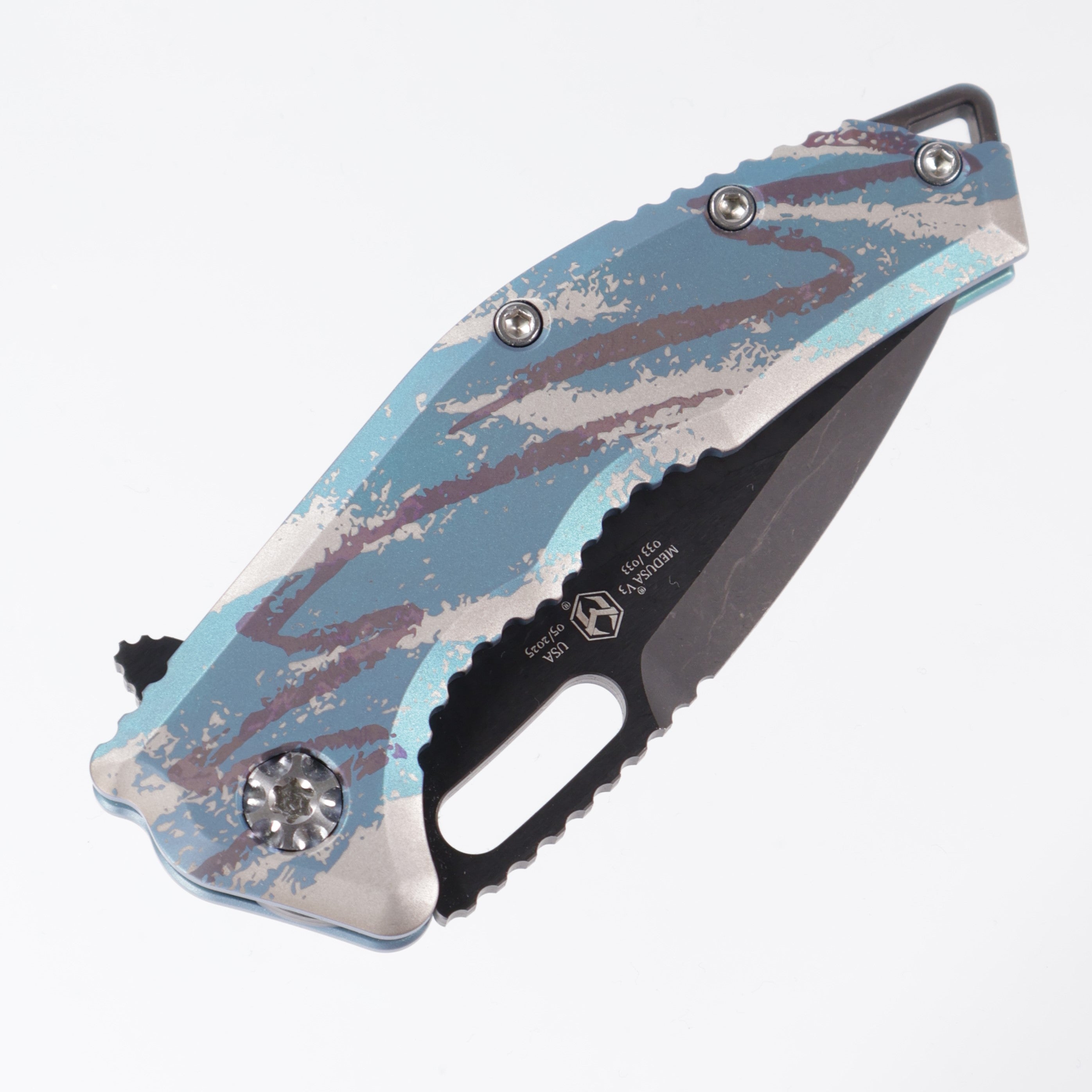 Heretic Medusa V3 Manual - 90s Solo Cup Anodization - DLC Tanto - BROP Exclusive H009-6A-SOLO