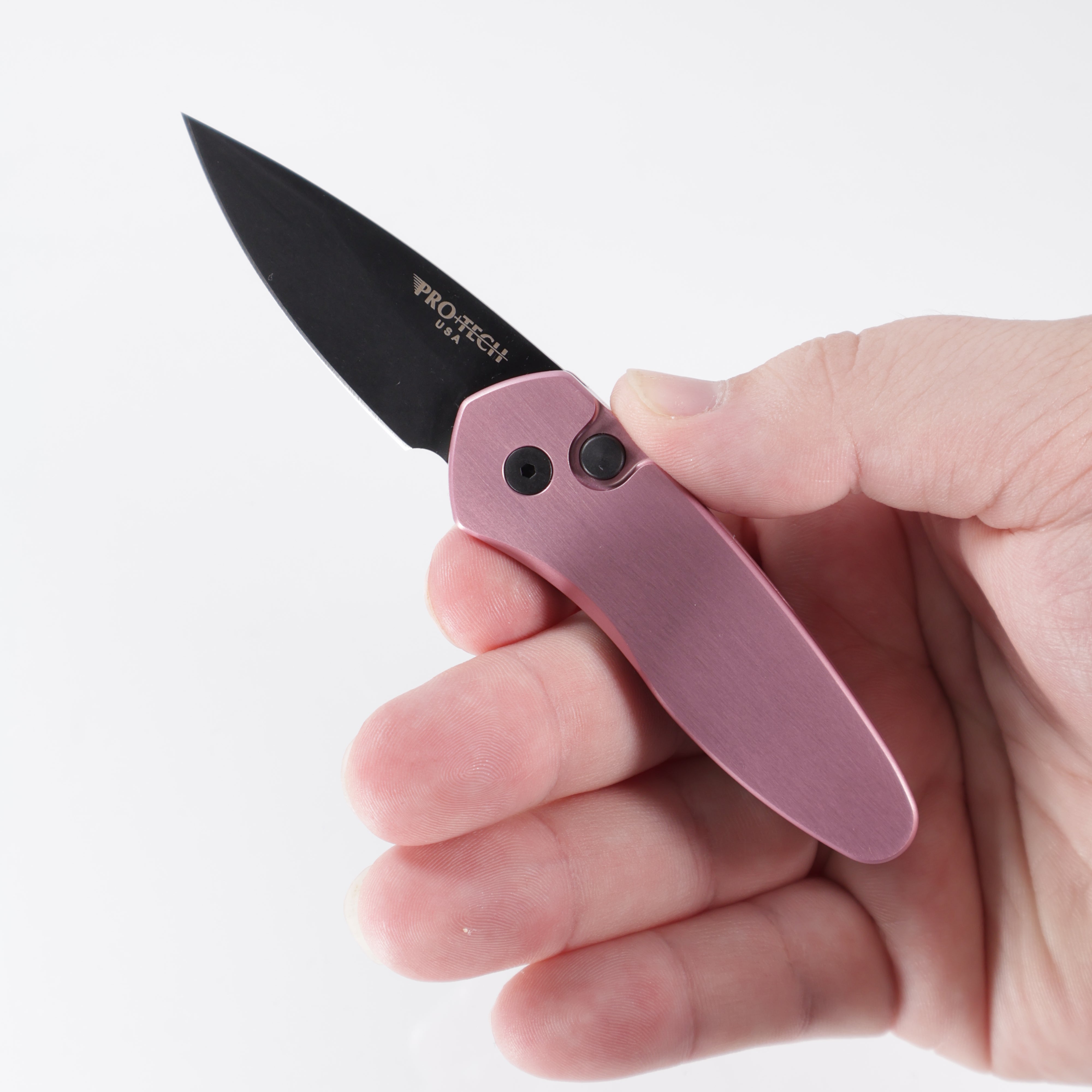 Pro-Tech Sprint - Pink Aluminum - DLC S35VN - 2907-PINK