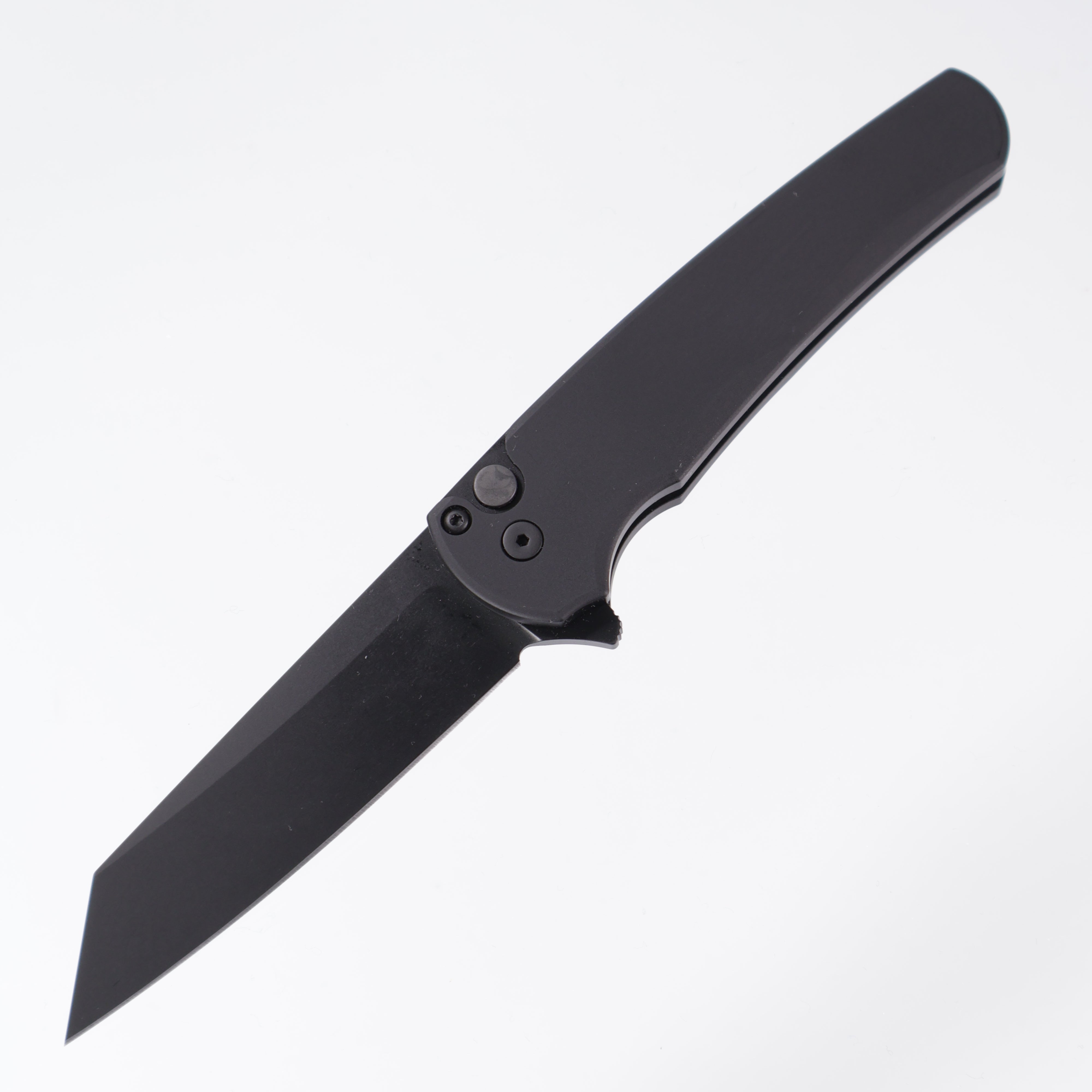Pro-Tech Malibu - Black Aluminum - DLC Magnacut Reverse Tanto - 5403