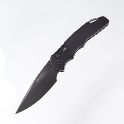 Pro-Tech TR-4 - Black Aluminum w/ Safety - DLC Magnacut - T4103