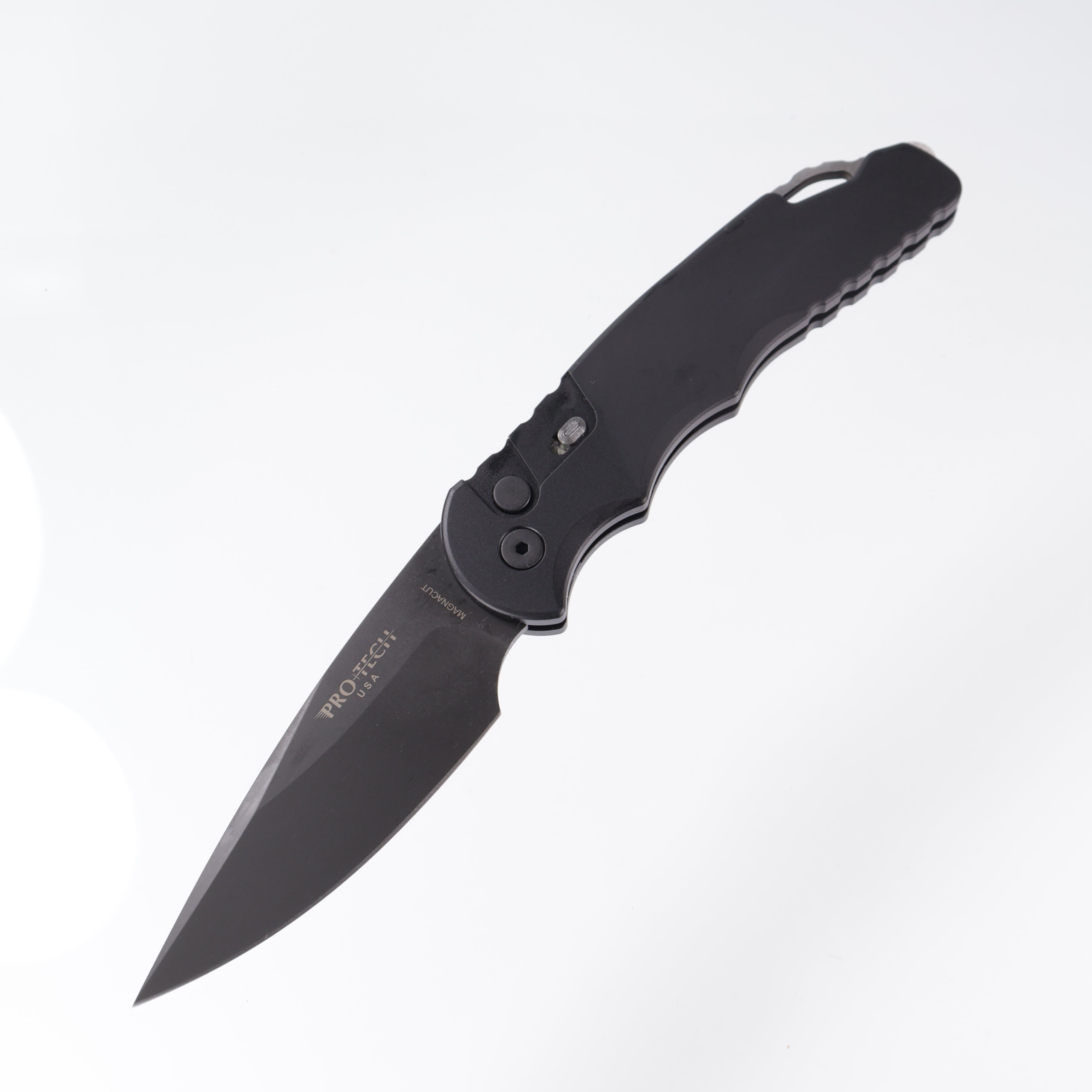 Pro-Tech TR-4 - Black Aluminum w/ Safety - DLC Magnacut - T4103