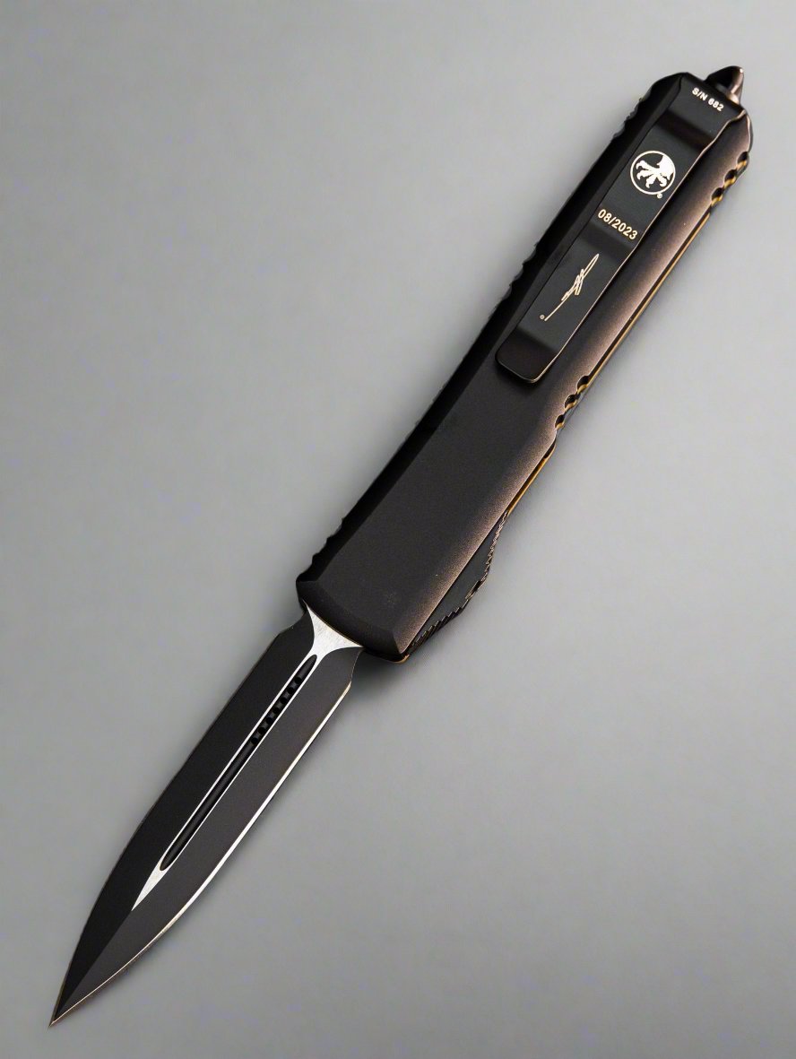 Microtech Ultratech D/E OTF Automatic Knife OD Green Frag(3.4"Black)122-1FRGTODS