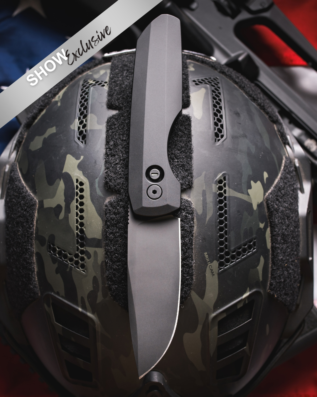 Pro-Tech Vero Synapse 2 Auto Operator - Black Aluminum w/ Tritium Button Inlay - Sterile DLC MagnaMax - VERO2103 MM-OP