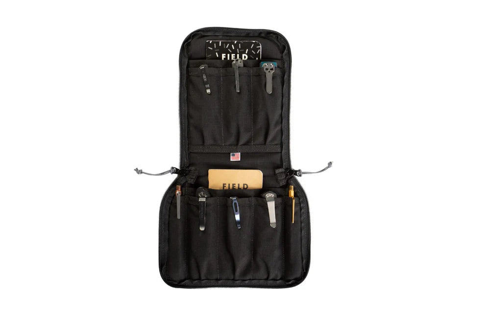 Paladin 33 6 Slot Infinity Knife Pouch - Paint Splatter 1000D Cordura w/ Paint Slatter & FDE Interior & 2" Velcro Strip - BROP Exclusive