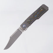 Jack Wolf Gunslinger Jack - 80s CamoCarbon & Titanium - Satin S90V - GUNSL-03-CC-80S