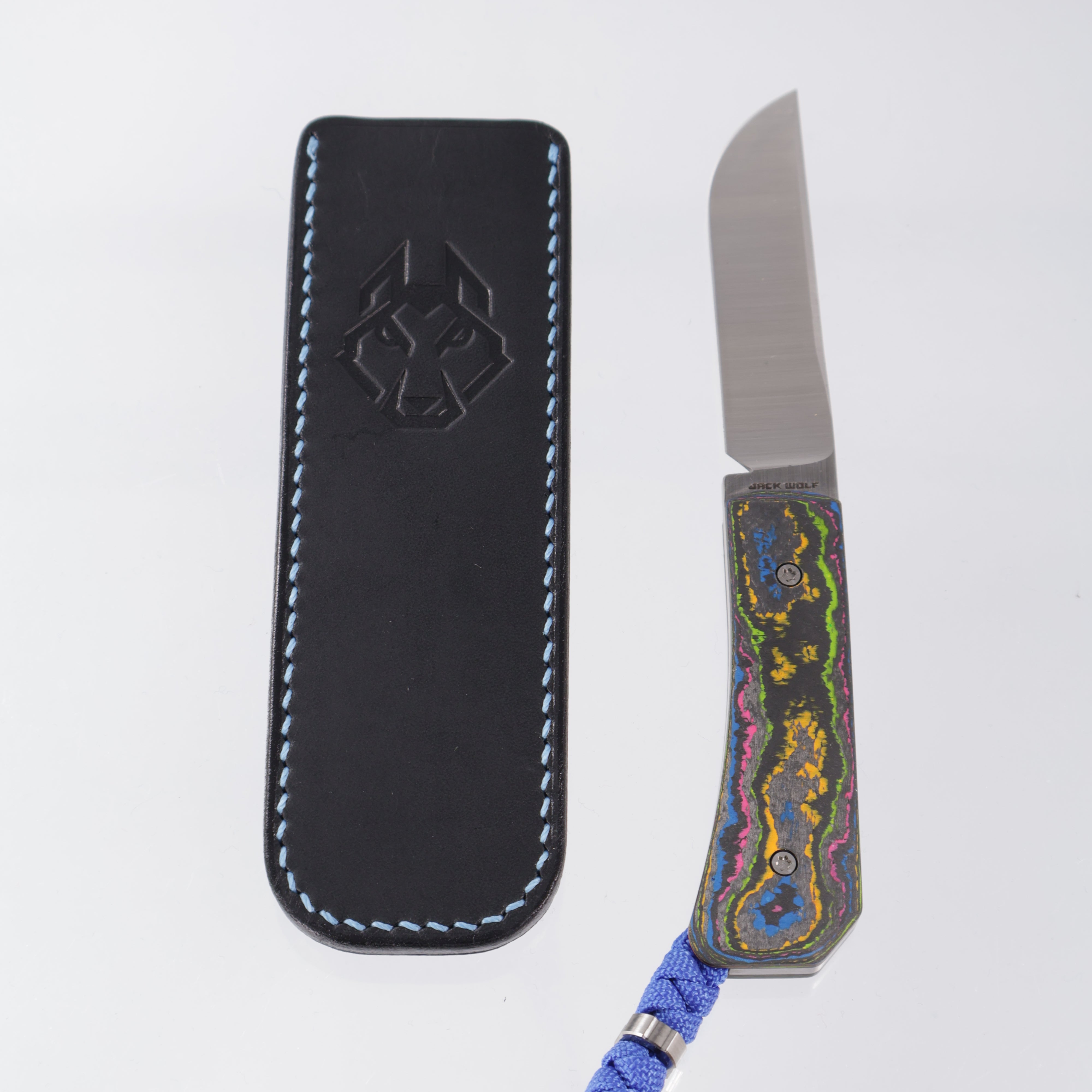Jack Wolf Pioneer - 80s CamoCarbon - Satin S90V - PIONE-FX-01-CC-80S