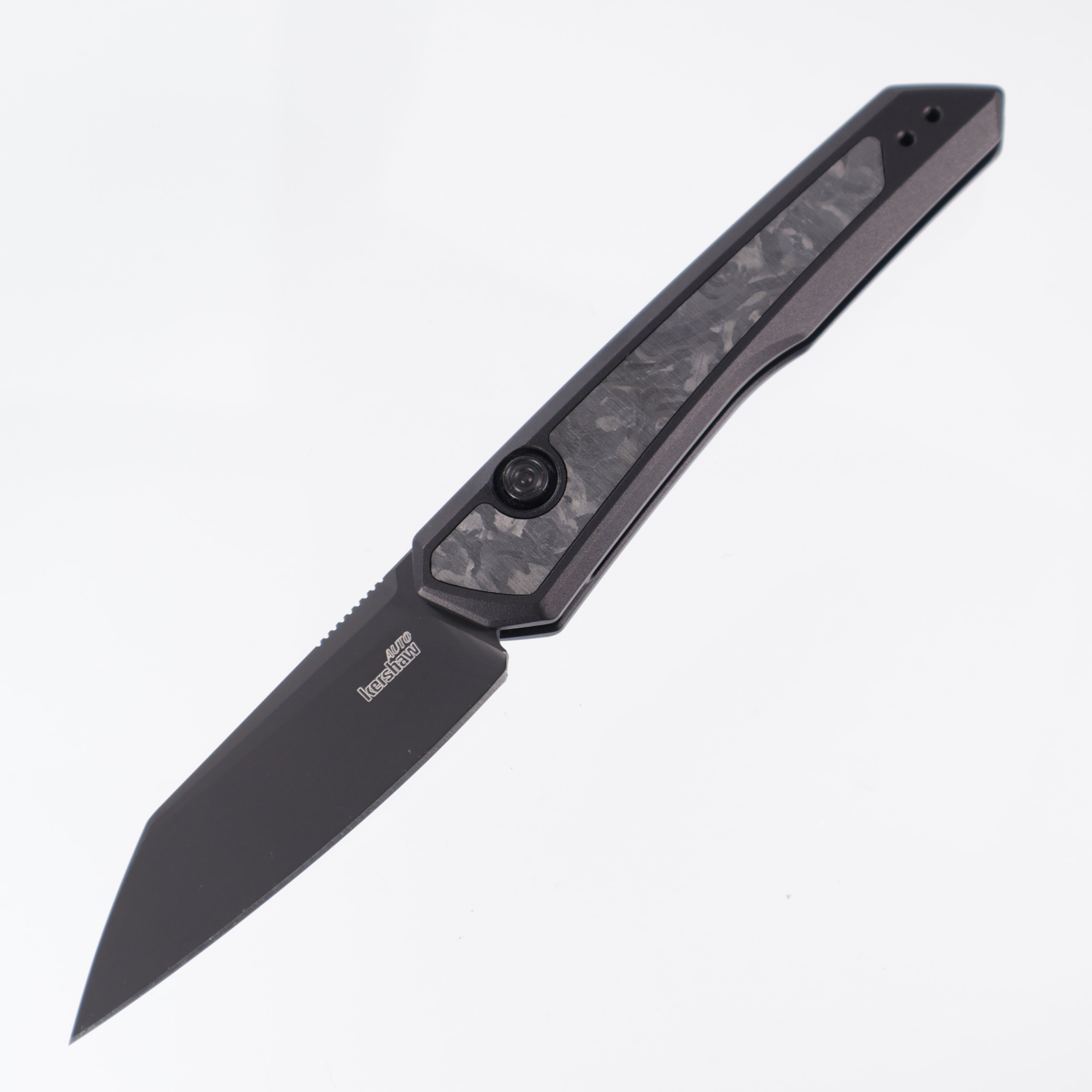 Kershaw Launch 20 - DLC Magnacut - Black Aluminum & Carbon Fiber - 7050BLK