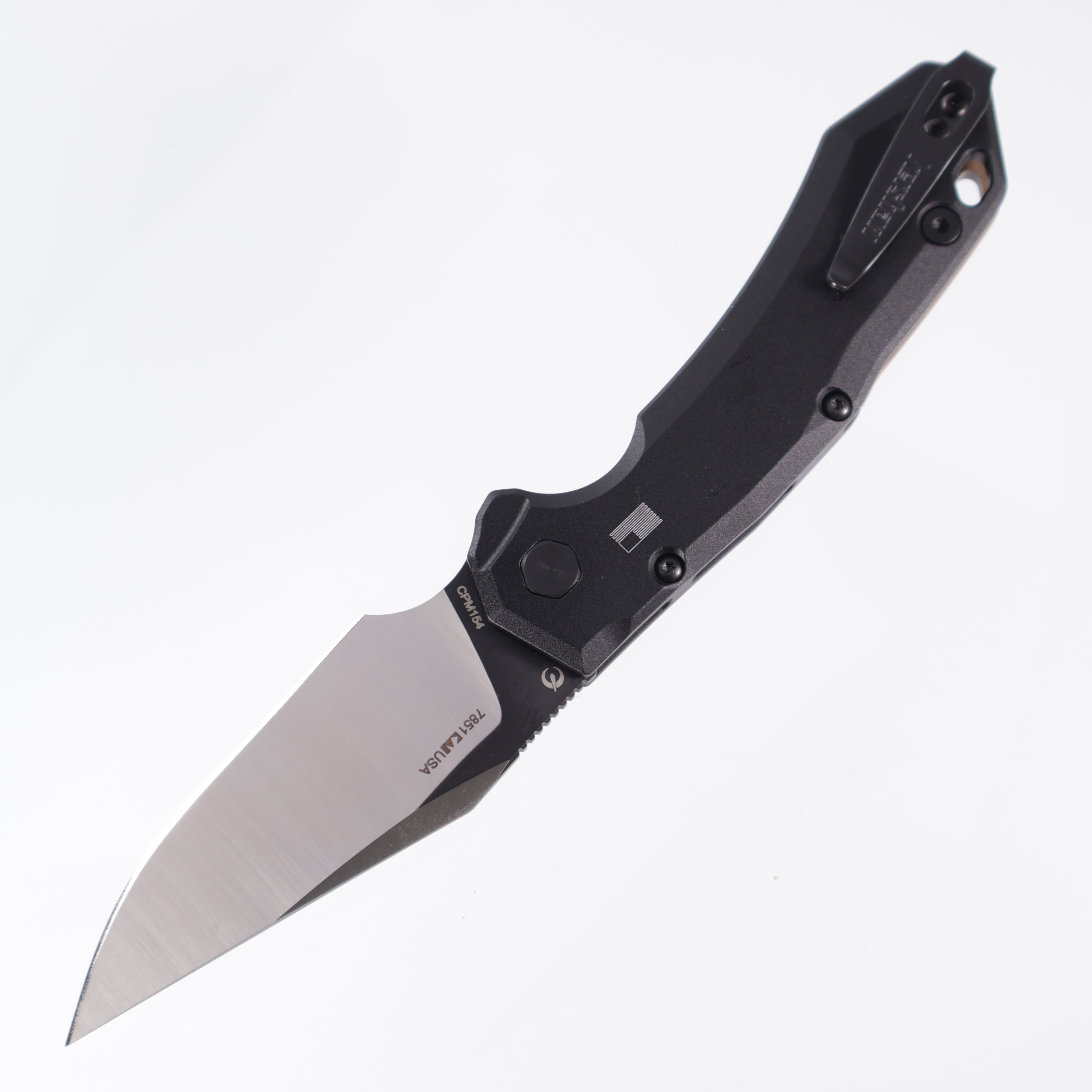 Kershaw Launch 19 - Two-Tone CPM 154 - Black Anodized Aluminum & Brown G-10 - 7851