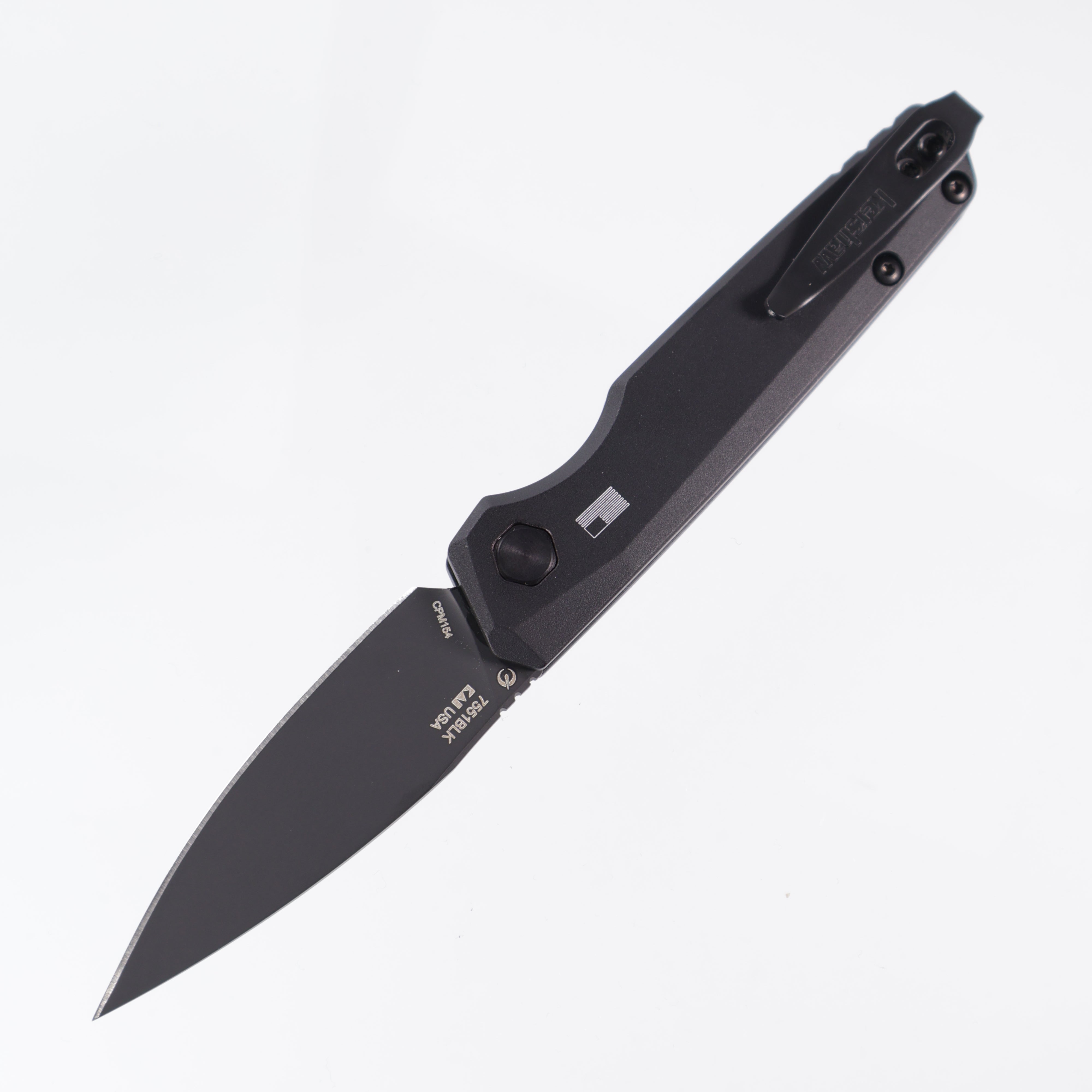 Kershaw Launch 18 - DLC CPM 154 - Black Anodized Aluminum - 7551BLK