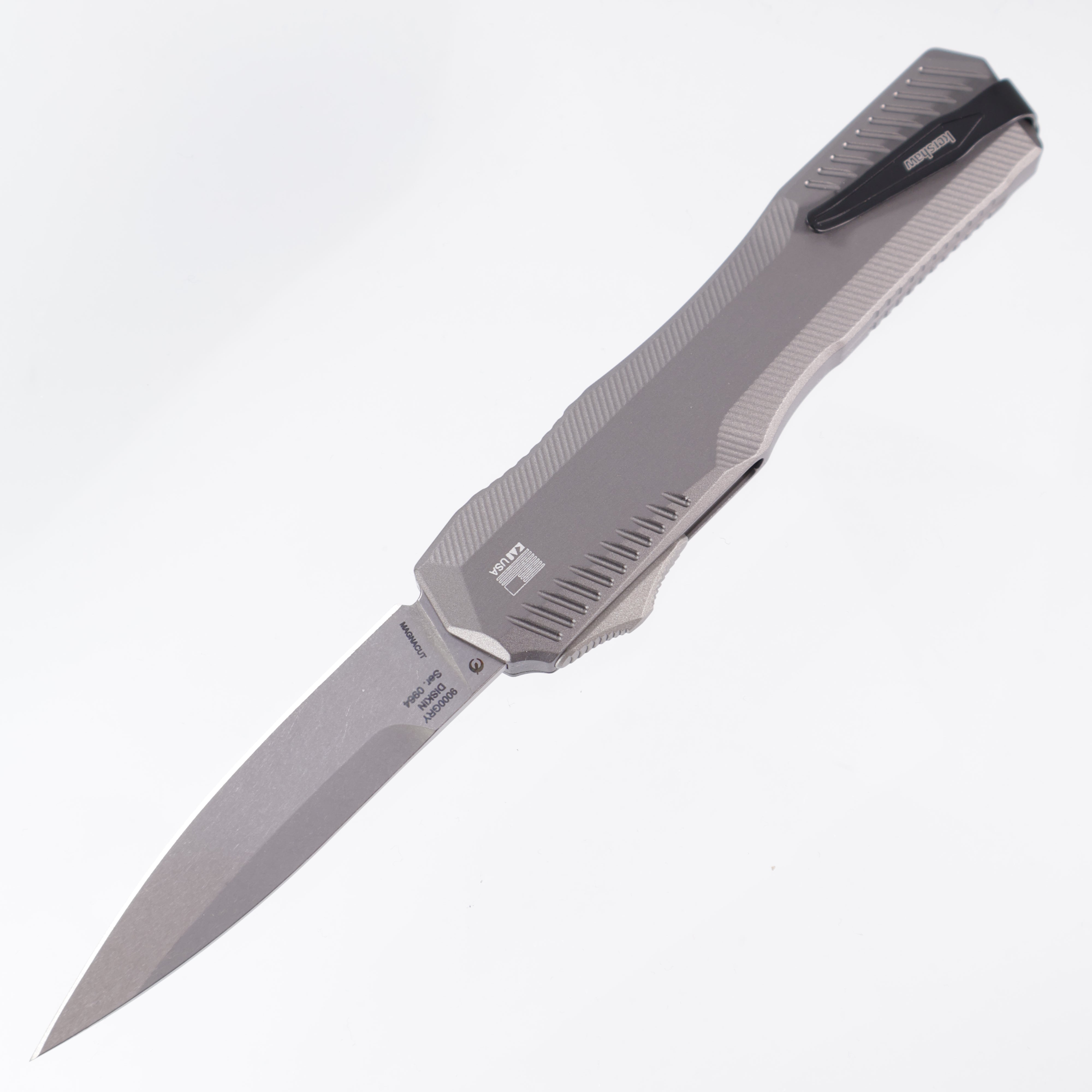 Kershaw Livewire - Magnacut Stonewashed - Gray Aluminum - 9000GRY