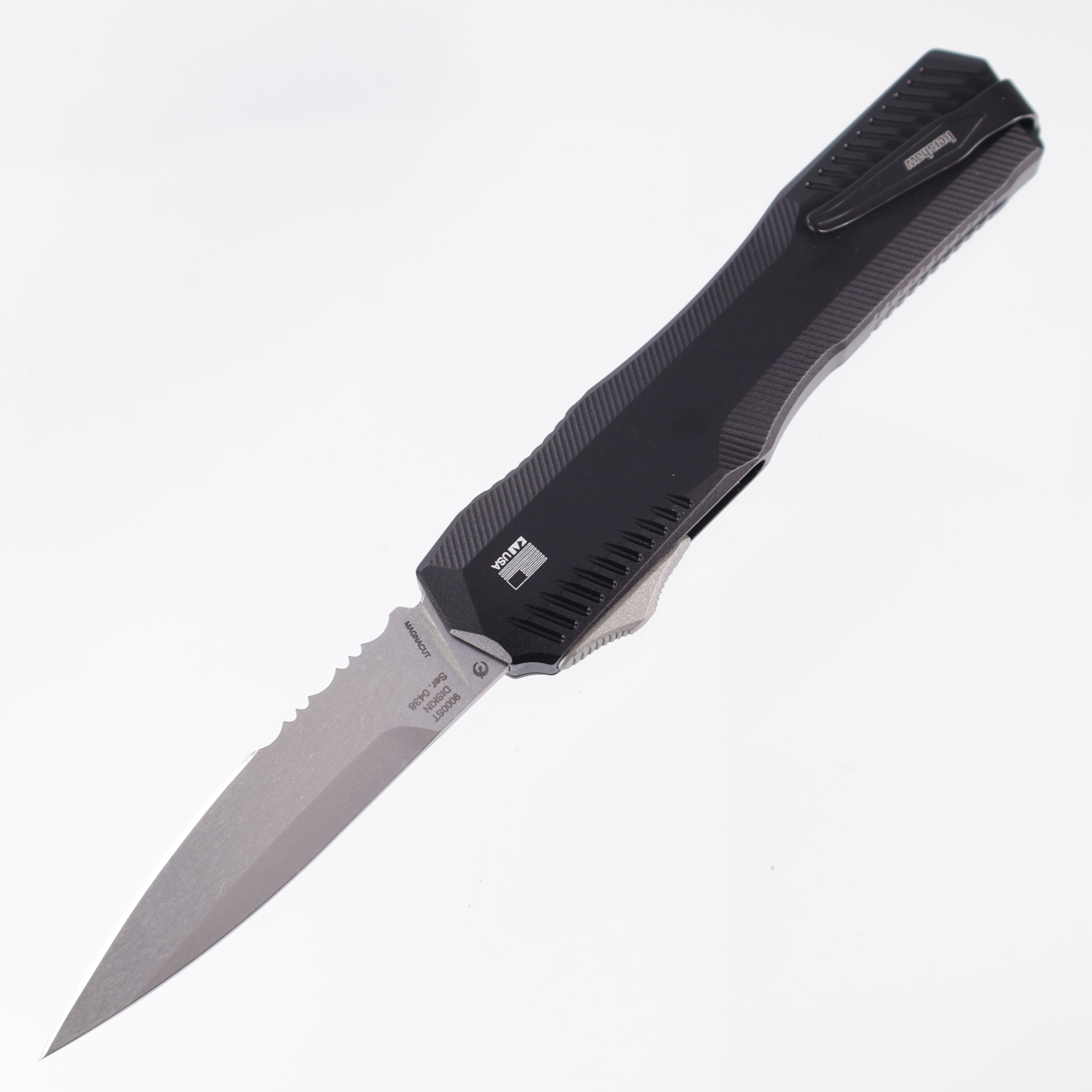 Kershaw Livewire - Magnacut Stonewashed - Black Aluminum - 9000ST