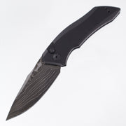 Kershaw Launch 1 - Black Damascus - Black Aluminum - 7100BLKDAM