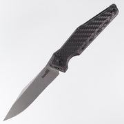 Kershaw Launch 7 - Stonewash Magnacut - Carbon Fiber & Black Aluminum - 7900CF